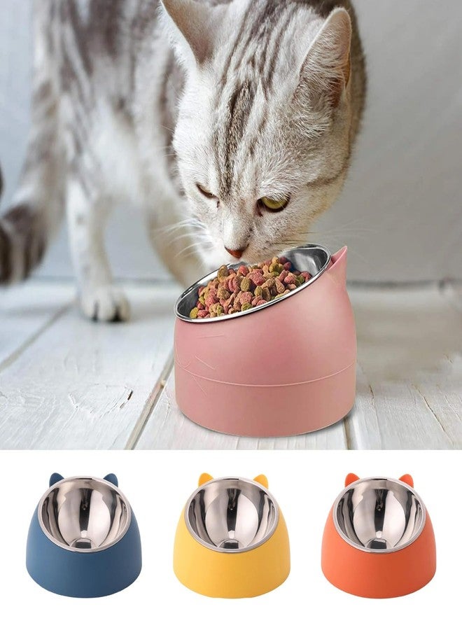 ODMART Pet Bowl for Dogs & Cats - Stainless Steel Feeding Bowl with Non-Slip Base | Cute Design Pet Food & Water Bowl for Puppies, Kittens, Small & Large Pets (Multicolor) - Image 2